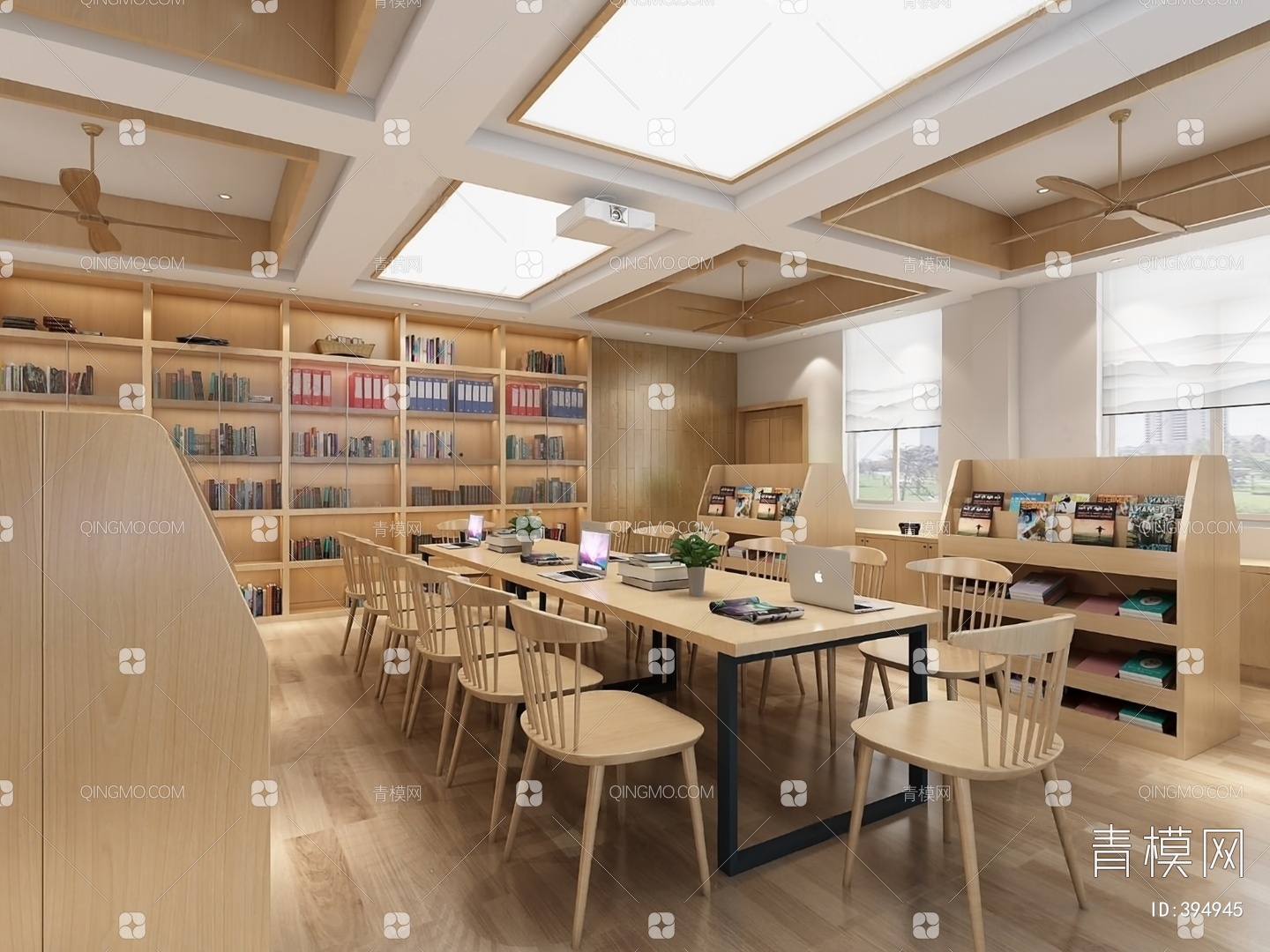 【校园文化】读书空间|空间|家装设计|咖啡神探 - 原创作品 - 站酷 (ZCOOL)