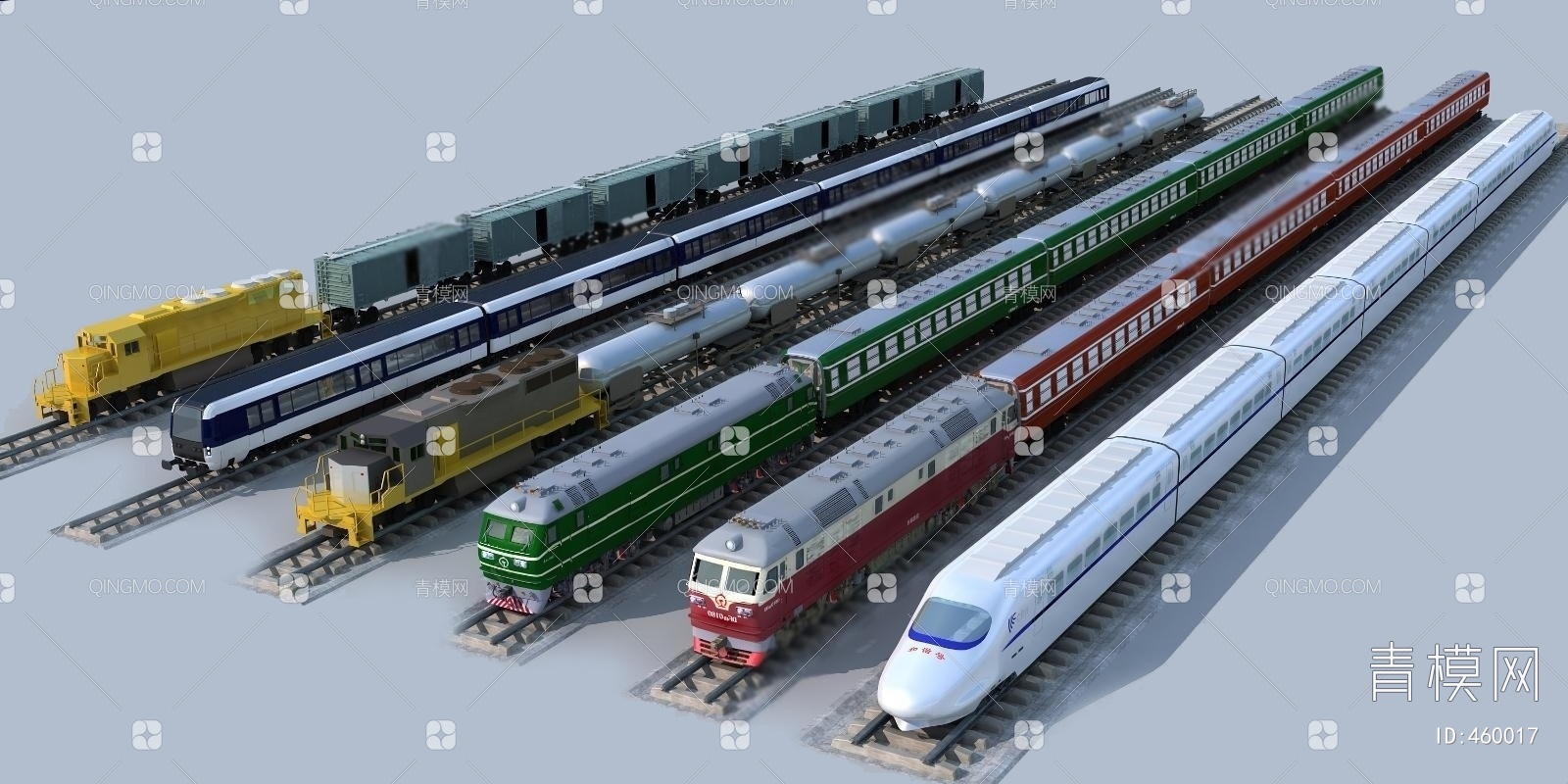 MOC-高速列车2-积木高手-乐高免费图纸说明书下载