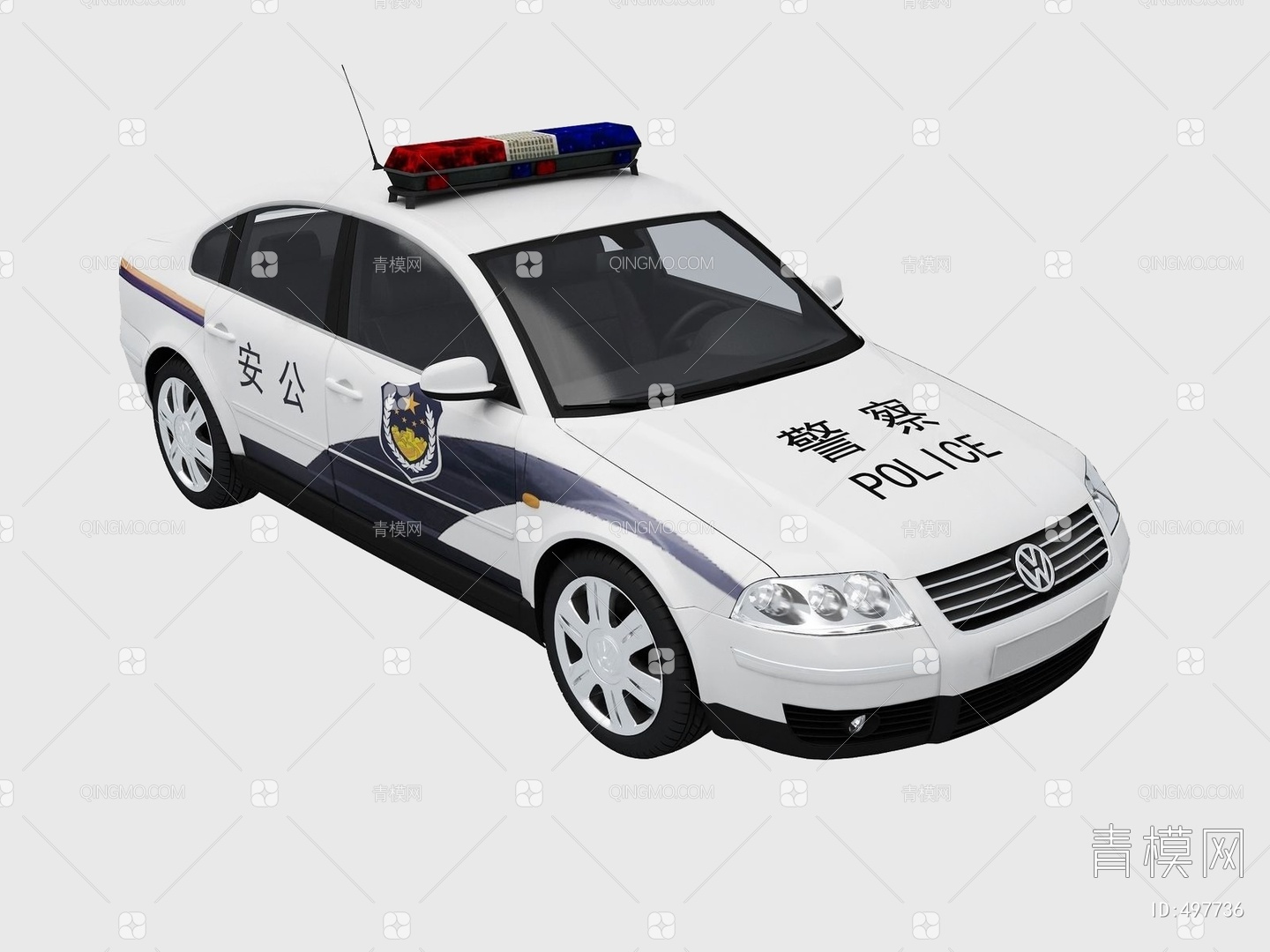 警车小汽车- 3D资源网-国内最丰富的3D模型资源分享交流平台