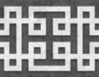 黑白墙围图案贴图下载【ID:247540】