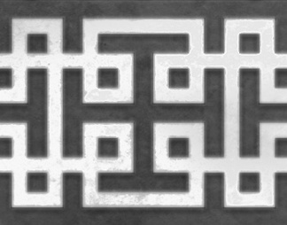 黑白墙围图案贴图下载【ID:247535】