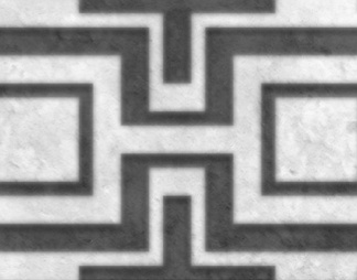 黑白墙围图案贴图下载【ID:247525】