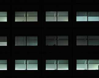 高分辨贴图晚上建筑立面贴图下载【ID:173695】