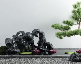 庭院水景小品