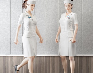 现代女护士人物