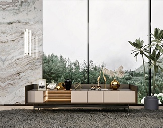 意大利 米洛提 minotti 现代电视柜