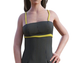 女士 女士3d模型下载【ID:492899】