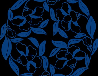 青花瓷花纹