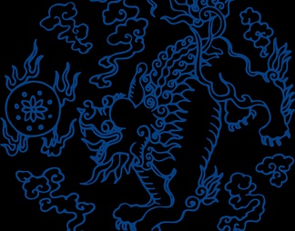 青花瓷花纹