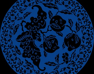 青花瓷花纹