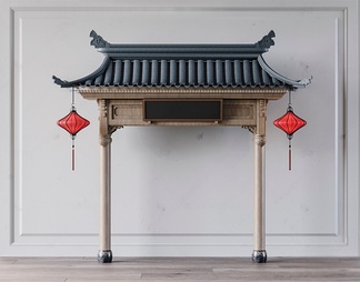 屋檐门头
