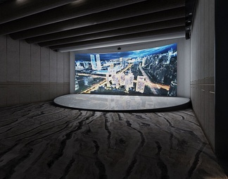 影音室 影音室 3D模型下载【ID:535243】