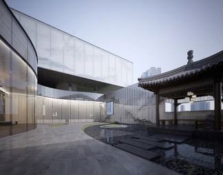 会所庭院