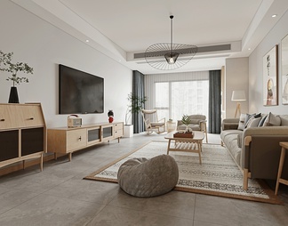 客厅 客厅3D模型下载【ID:541697】
