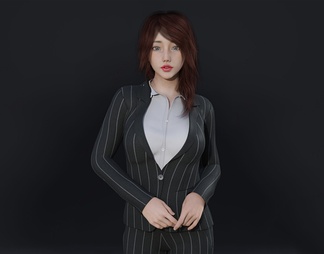 女人 女人3d模型下载【ID:548083】