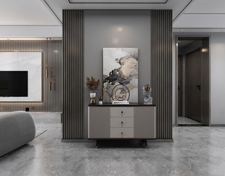 玄关 玄关3D模型下载【ID:558799】