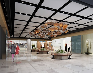 超市入口 超市入口3d模型下载【ID:566433】