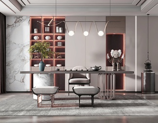 茶室 茶室3D模型下载【ID:567314】