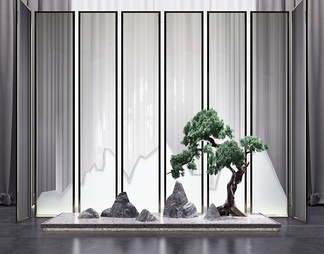 玄关小品 玄关小品3D模型下载【ID:567949】