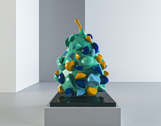雕塑摆件 陈设品 雕塑摆件 陈设品3d模型下载【ID:568668】