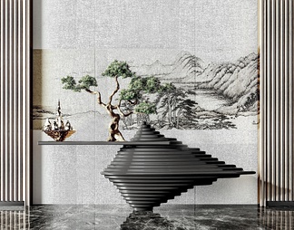 玄关 玄关3D模型下载【ID:569077】
