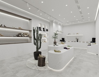 服装鞋店 服装鞋店3d模型下载【ID:571269】