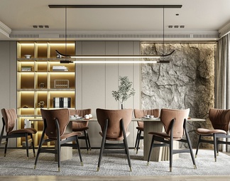家居餐厅 家居餐厅3D模型下载【ID:571887】