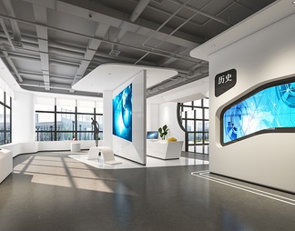 展厅 展厅3D模型下载【ID:571491】