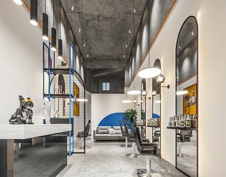 理发店 理发店3d模型下载【ID:571418】