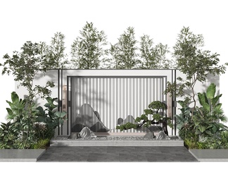 景观园林园艺小品 景观园林园艺小品3d模型下载【ID:572007】