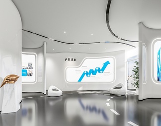 展厅 展厅3D模型下载【ID:572340】