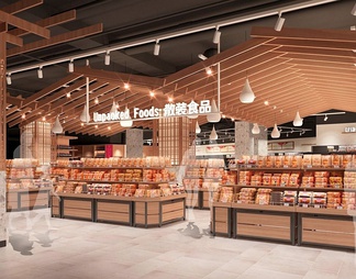 超市 超市3d模型下载【ID:573322】