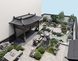 花园 花园3d模型下载【ID:573391】