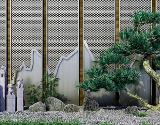 户外景观 户外景观3d模型下载【ID:572924】