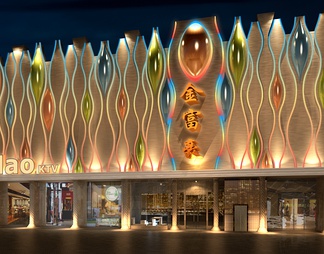 酒吧外观 酒吧外观3d模型下载【ID:573842】