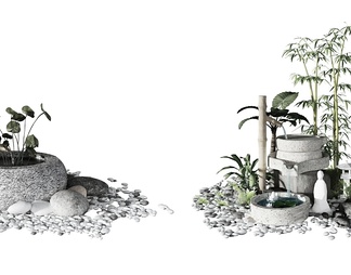 景观小品 景观小品3d模型下载【ID:576440】