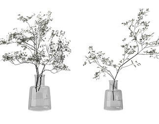 绿植盆栽 绿植盆栽3d模型下载【ID:577143】