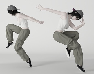 女人 女人3d模型下载【ID:576935】