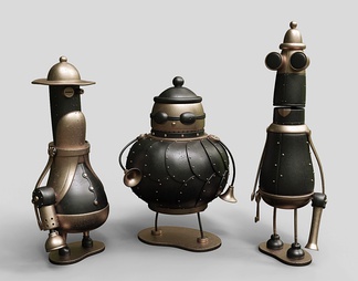Machinarium 潮玩摆件 Machinarium 潮玩摆件3d模型下载【ID:581334】