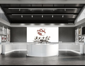 展厅 展厅3D模型下载【ID:583098】