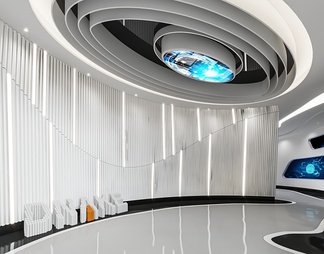 展厅 展厅3D模型下载【ID:583875】