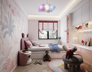 儿童房 儿童房3D模型下载【ID:603597】