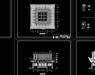 开善寺古建筑维修施工图 开善寺古建筑维修施工图【ID:610873】