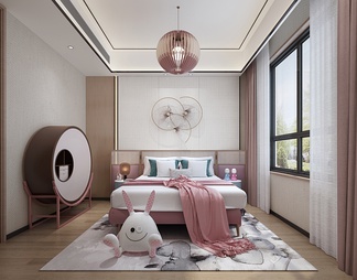 儿童房 儿童房3D模型下载【ID:616000】