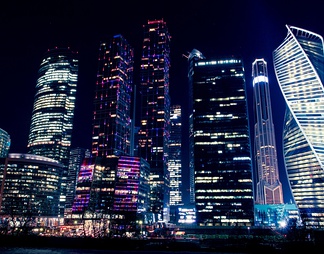 都市夜景 都市夜景贴图下载【ID:624028】