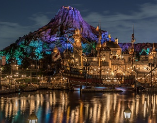 夜景 夜景贴图下载【ID:646441】
