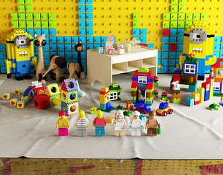 儿童玩具 儿童玩具3D模型下载【ID:652336】