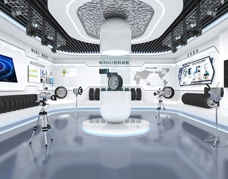 科技展厅 科技展厅3D模型下载【ID:657931】