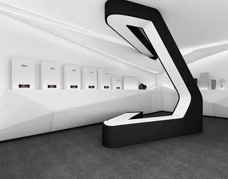 空调展厅,展览展厅 空调展厅,展览展厅3D模型下载【ID:662530】