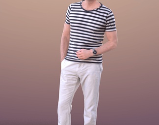 人物,男人 人物,男人3D模型下载【ID:671123】